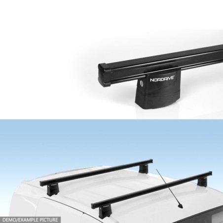 NORDRIVE KARGO Barres de Toit 2-Barres pour FORD TOURNEO CUSTOM 2. GEN. (2023+) NORDRIVE KARGO Barres de Toit 2-Barres pour FORD TOURNEO CUSTOM 2. GEN. (2023+)
