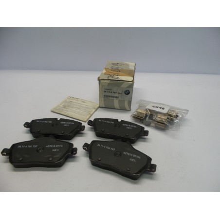 Plaquettes De Freins | BMW | 34116767143 | 6767143 | Pièce d'origine oem Plaquettes De Freins | BMW | 34116767143 | 6767143 | Pièce d'origine oem
