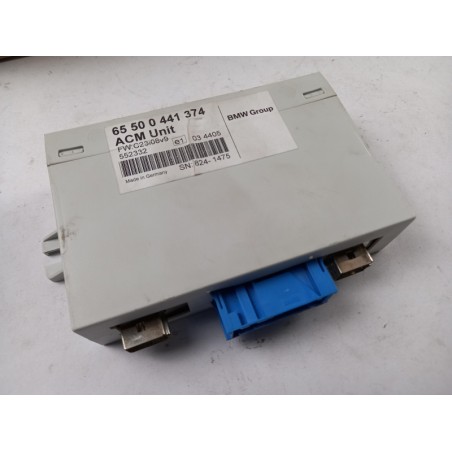 Unité De Contrôle | BMW | 65500441374 | 0441374 | Pièce d'origine oem Unité De Contrôle | BMW | 65500441374 | 0441374 | Pièce d'origine oem