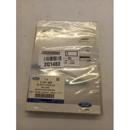 Carte SD | FORD | 2101409 | BK2T19H449DAC | Pièce d'origine oem