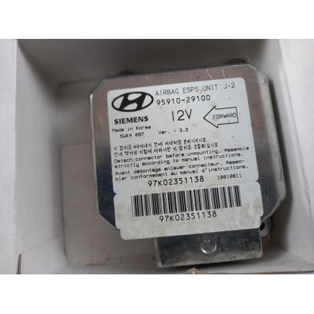 Unité De Contrôle D''Airbag HYUNDAI/KIA 9591029100 Pièce d'origine oem Unité De Contrôle D''Airbag HYUNDAI/KIA 9591029100 Pièce d'origine oem