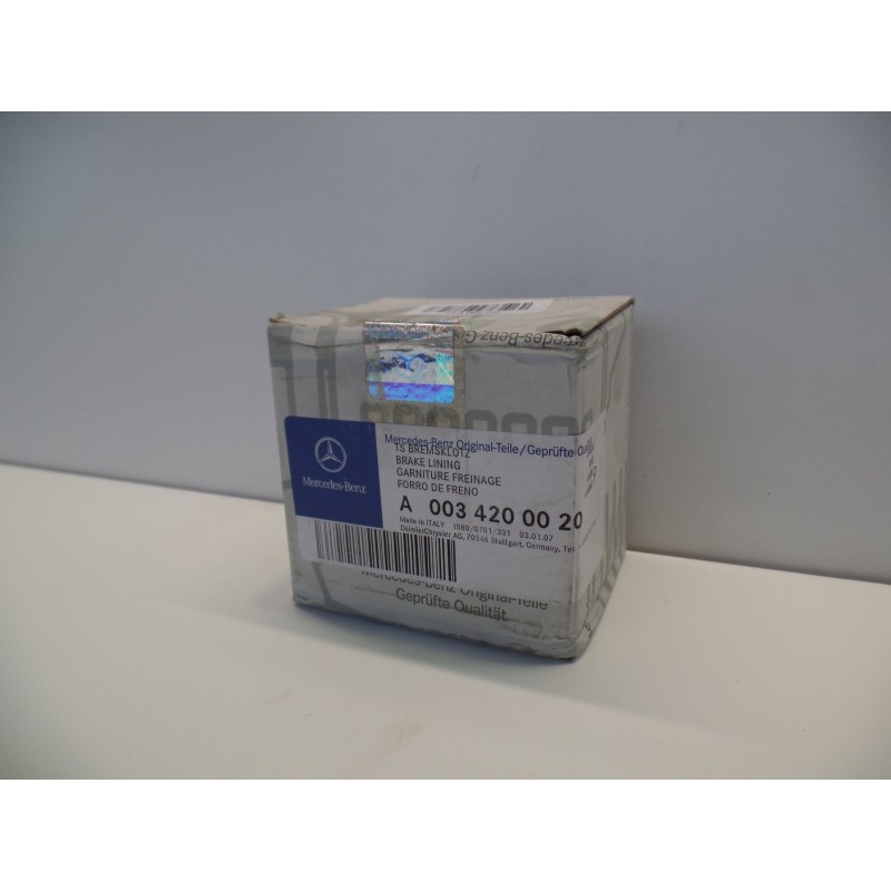 Plaquettes De Freins MERCEDES-BENZ A0034200020 0034200020 Pièce d'origine oem
