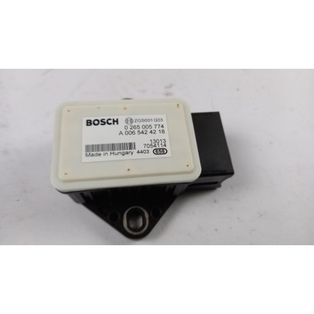 Capteur Pour Accélération Longitudinale / Latérale MERCEDES-BENZ A0065424218 0065424218 Pièce d'origine oem Capteur Pour Accélération Longitudinale / Latérale MERCEDES-BENZ A0065424218 0065424218 Pièce d'origine oem