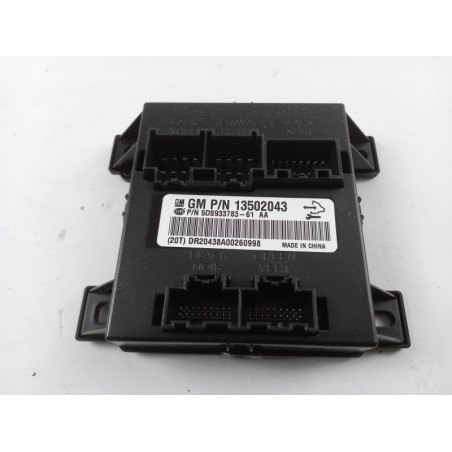 Unité De Contrôle OPEL 13502043 1237197 Pièce d'origine oem Unité De Contrôle OPEL 13502043 1237197 Pièce d'origine oem