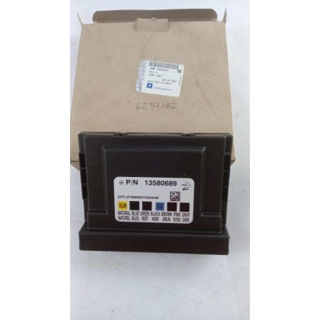Unité De Contrôle OPEL 13580689 6237182 Pièce d'origine oem Unité De Contrôle OPEL 13580689 6237182 Pièce d'origine oem