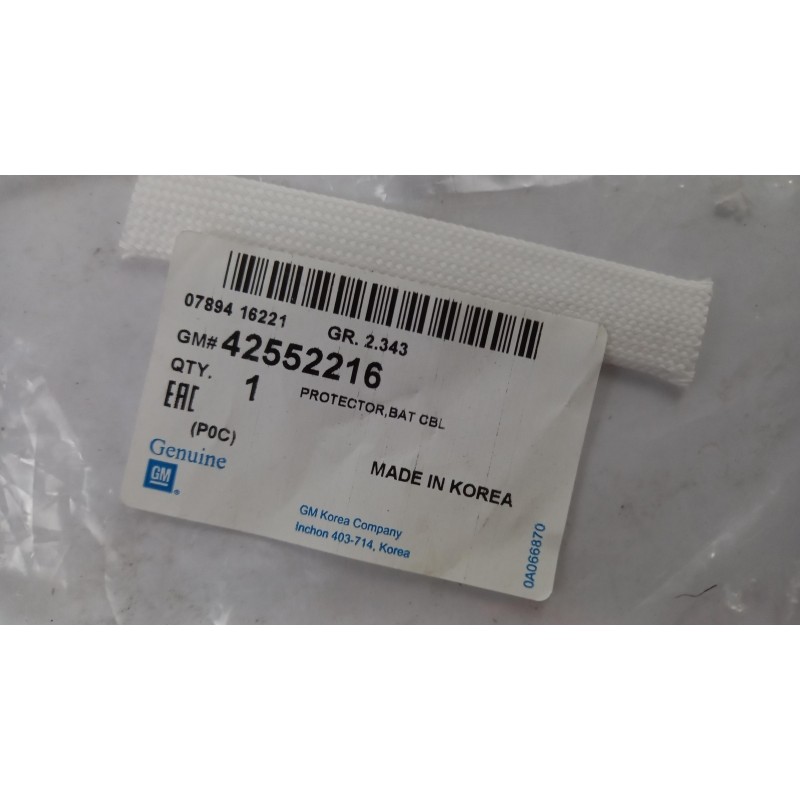 Protection Pour Faisceau De Câbles OPEL 42552216  Pièce d'origine oem