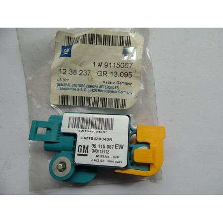 Capteur Pour Airbag OPEL 9115067 1238237 Pièce d'origine oem