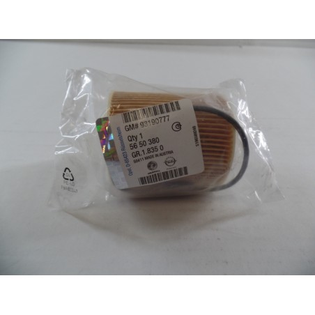 Filtre À Huile OPEL 93190777 5650380 Pièce d'origine oem Filtre À Huile OPEL 93190777 5650380 Pièce d'origine oem