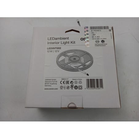 Lumière Pour Intérieur De Coffre OPEL 95599572 1732699 Pièce d'origine oem Lumière Pour Intérieur De Coffre OPEL 95599572 1732699 Pièce d'origine oem