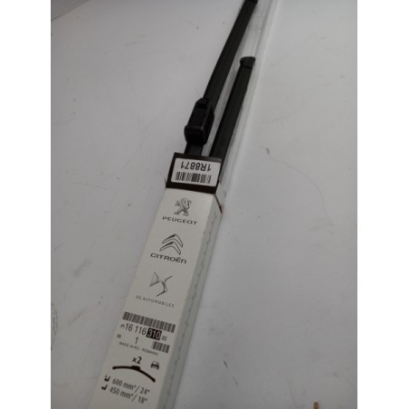 Ensemble De Lames D''Essuie-Glace (2pc) PEUGEOT/CITROEN 1611631080 Pièce d'origine oem Ensemble De Lames D''Essuie-Glace (2pc) PEUGEOT/CITROEN 1611631080 Pièce d'origine oem