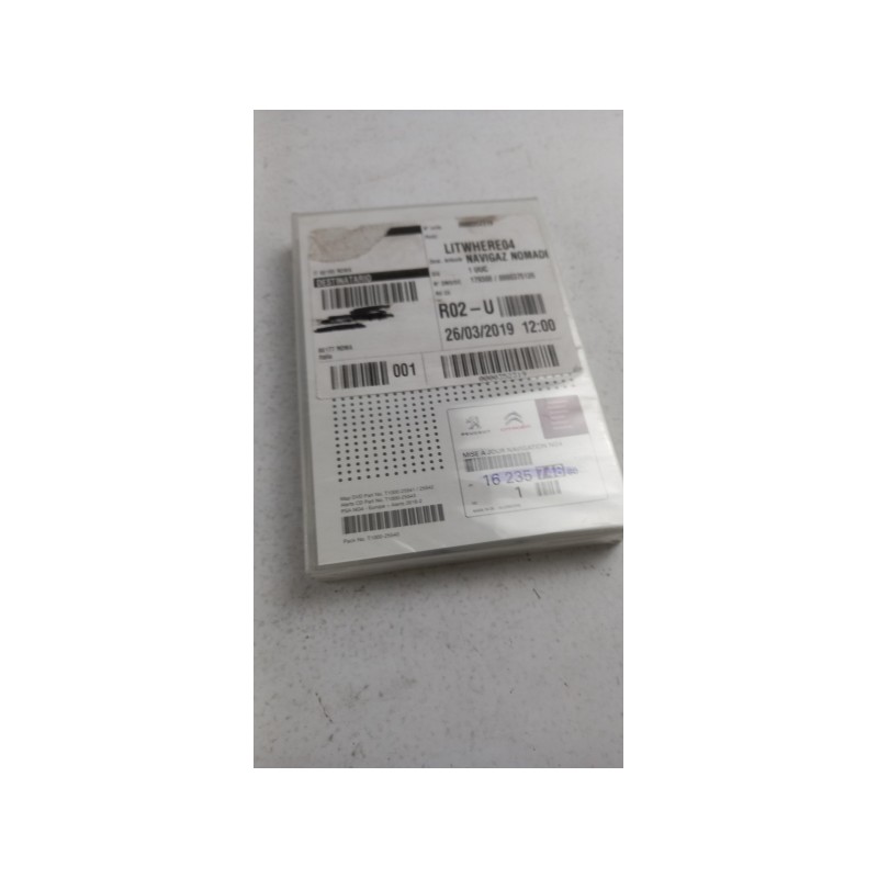 CD/DVD PEUGEOT/CITROEN 1623574880  Pièce d'origine oem