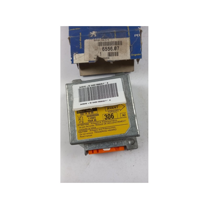 Unité De Contrôle D''Airbag PEUGEOT/CITROEN 655607  Pièce d'origine oem