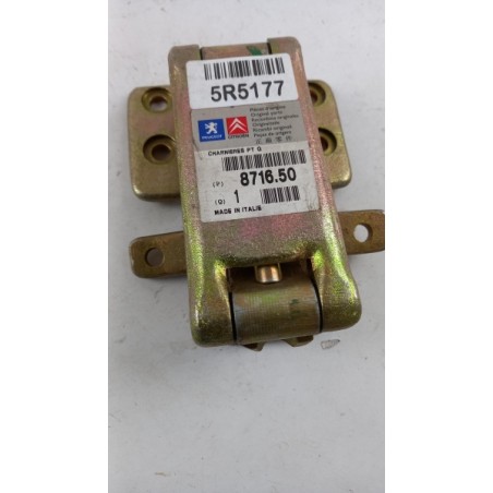 Charnière De Porte PEUGEOT/CITROEN 871650 Pièce d'origine oem Charnière De Porte PEUGEOT/CITROEN 871650 Pièce d'origine oem