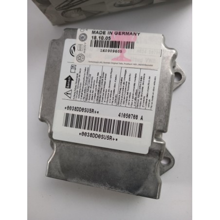 Unité De Contrôle D''Airbag VAG 1K0909605M001 Pièce d'origine oem Unité De Contrôle D''Airbag VAG 1K0909605M001 Pièce d'origine oem