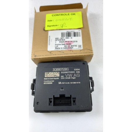 Unité De Contrôle VAG 3Q0907530G Pièce d'origine oem Unité De Contrôle VAG 3Q0907530G Pièce d'origine oem