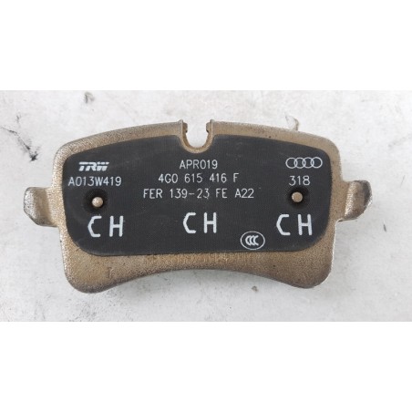 Plaquettes De Freins VAG 4G0698451L Pièce d'origine oem Plaquettes De Freins VAG 4G0698451L Pièce d'origine oem