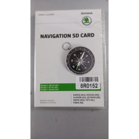 Carte SD VAG 5L0051236AD  Pièce d'origine oem