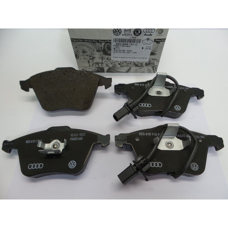 Plaquettes De Freins VAG 8E0698151C  Pièce d'origine oem