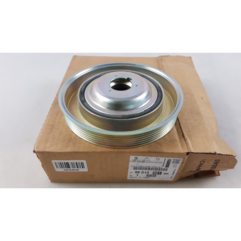 Poulie De Vilebrequin PEUGEOT/CITROEN 9801350180  Pièce d'origine oem