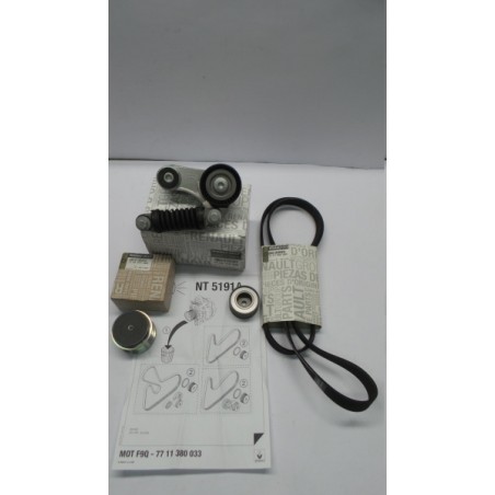 Kit De Courroie Trapézoïdale À Nervures RENAULT 7701477747 Pièce d'origine oem Kit De Courroie Trapézoïdale À Nervures RENAULT 7701477747 Pièce d'origine oem