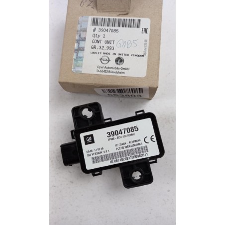 Unité De Contrôle OPEL 39047085 Pièce d'origine oem Unité De Contrôle OPEL 39047085 Pièce d'origine oem