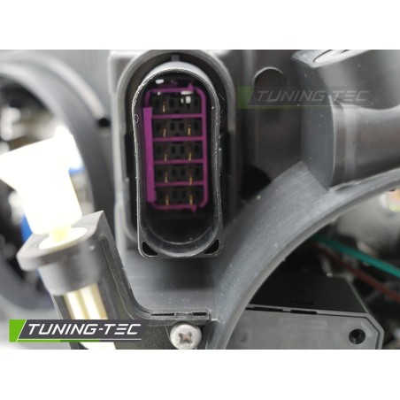 HEADLIGHT BLACK LEFT SIDE TYC fits AUDI A3 8P 08-12 HEADLIGHT BLACK LEFT SIDE TYC fits AUDI A3 8P 08-12