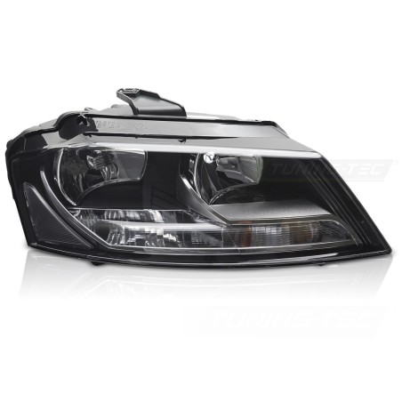 HEADLIGHT BLACK RIGHT SIDE TYC fits AUDI A3 8P 08-12 HEADLIGHT BLACK RIGHT SIDE TYC fits AUDI A3 8P 08-12
