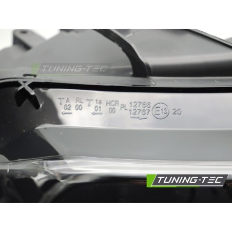 HEADLIGHT BLACK RIGHT SIDE TYC fits AUDI A3 8P 08-12 HEADLIGHT BLACK RIGHT SIDE TYC fits AUDI A3 8P 08-12