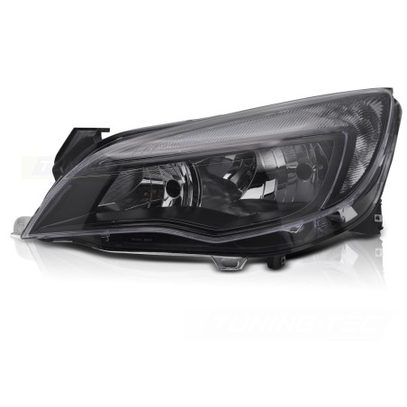 HEADLIGHT BLACK LEFT SIDE TYC fits OPEL ASTRA J 10-15 HEADLIGHT BLACK LEFT SIDE TYC fits OPEL ASTRA J 10-15