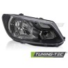 HEADLIGHT BLACK RIGHT SIDE H4 TYC fits VW CADDY 11-14 HEADLIGHT BLACK RIGHT SIDE H4 TYC fits VW CADDY 11-14