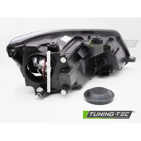 HEADLIGHT BLACK LEFT SIDE H4 TYC fits VW CADDY 11-14 HEADLIGHT BLACK LEFT SIDE H4 TYC fits VW CADDY 11-14