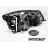 HEADLIGHT BLACK LEFT SIDE H4 TYC fits VW CADDY 11-14 HEADLIGHT BLACK LEFT SIDE H4 TYC fits VW CADDY 11-14
