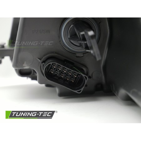HEADLIGHT BLACK LEFT SIDE H4 TYC fits VW CADDY 11-14 HEADLIGHT BLACK LEFT SIDE H4 TYC fits VW CADDY 11-14