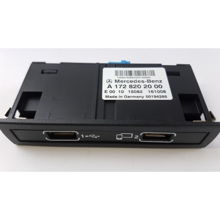 Prise USB/AUX MERCEDES-BENZ A1728202000 1728202000 Pièce d'origine oem Prise USB/AUX MERCEDES-BENZ A1728202000 1728202000 Pièce d'origine oem