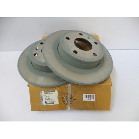 Jeu De Disques De Frein (2 Pièces) OPEL 93188707 569125 Pièce d'origine oem Jeu De Disques De Frein (2 Pièces) OPEL 93188707 569125 Pièce d'origine oem
