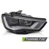 HEADLIGHT BLACK RIGHT SIDE TYC fits AUDI A3 8V 12-16 HEADLIGHT BLACK RIGHT SIDE TYC fits AUDI A3 8V 12-16