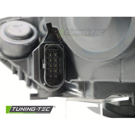 HEADLIGHT BLACK RIGHT SIDE TYC fits AUDI A3 8V 12-16 HEADLIGHT BLACK RIGHT SIDE TYC fits AUDI A3 8V 12-16
