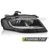 HEADLIGHT BLACK RIGHT SIDE TYC fits AUDI A4 B8 08-11 HEADLIGHT BLACK RIGHT SIDE TYC fits AUDI A4 B8 08-11
