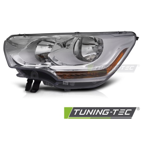 HEADLIGHT CHROME LEFT SIDE TYC fits CITROEN C4 10-15