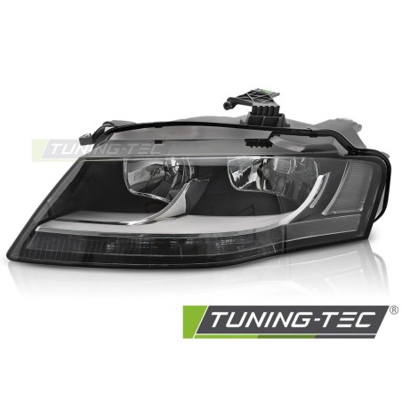 HEADLIGHT BLACK LEFT SIDE TYC fits AUDI A4 B8 08-11 HEADLIGHT BLACK LEFT SIDE TYC fits AUDI A4 B8 08-11