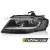 HEADLIGHT BLACK LEFT SIDE TYC fits AUDI A4 B8 08-11 HEADLIGHT BLACK LEFT SIDE TYC fits AUDI A4 B8 08-11