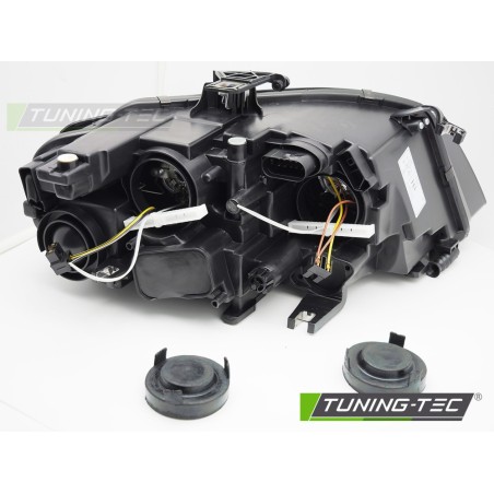 HEADLIGHT BLACK LEFT SIDE TYC fits AUDI A4 B8 08-11 HEADLIGHT BLACK LEFT SIDE TYC fits AUDI A4 B8 08-11