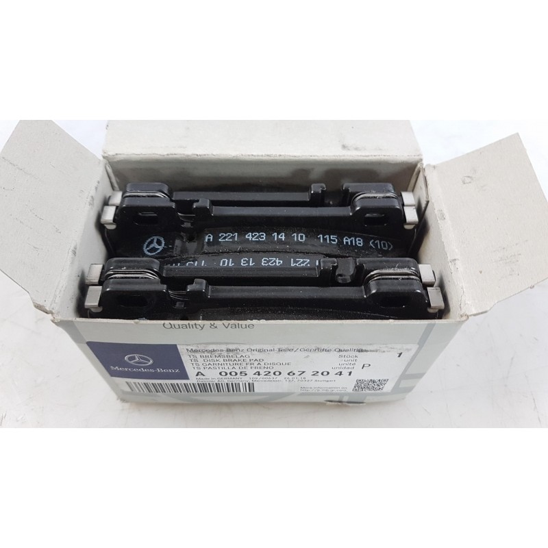 Plaquettes De Freins MERCEDES-BENZ A005420672041 005420672041 Pièce d'origine oem