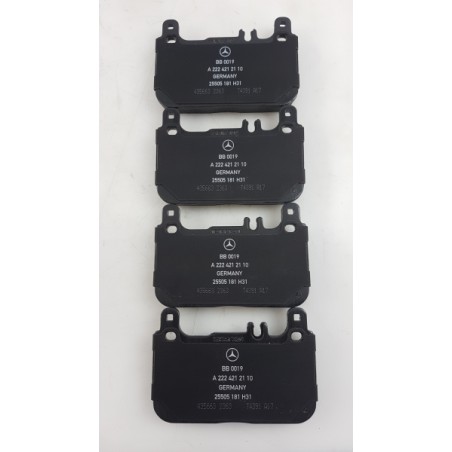 Plaquettes De Freins MERCEDES-BENZ A0074209820 0074209820 Pièce d'origine oem Plaquettes De Freins MERCEDES-BENZ A0074209820 0074209820 Pièce d'origine oem