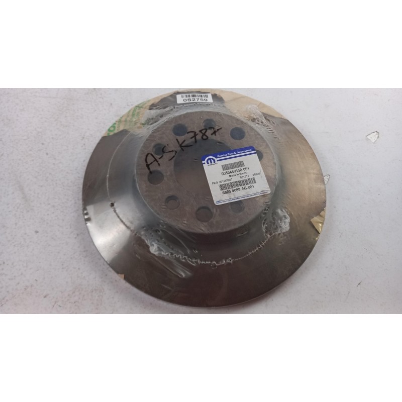 Disque De Frein (1 Pièce) FIAT GROUP K68254088AB  Pièce d'origine oem