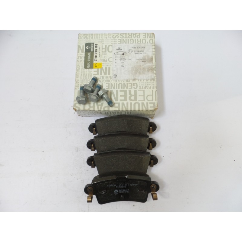 Plaquettes De Freins RENAULT 7701206763  Pièce d'origine oem