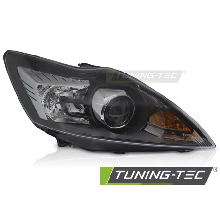HEADLIGHT AFS BLACK RIGHT SIDE TYC fits FORD FOCUS MK2 08-10 HEADLIGHT AFS BLACK RIGHT SIDE TYC fits FORD FOCUS MK2 08-10