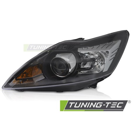 HEADLIGHT AFS BLACK LEFT SIDE TYC fits FORD FOCUS MK2 08-10 HEADLIGHT AFS BLACK LEFT SIDE TYC fits FORD FOCUS MK2 08-10