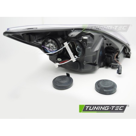 HEADLIGHT AFS BLACK LEFT SIDE TYC fits FORD FOCUS MK2 08-10 HEADLIGHT AFS BLACK LEFT SIDE TYC fits FORD FOCUS MK2 08-10