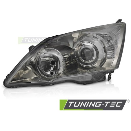 HEADLIGHT SMOKE CHROME LEFT SIDE TYC fits  HONDA CR-V III 06-12